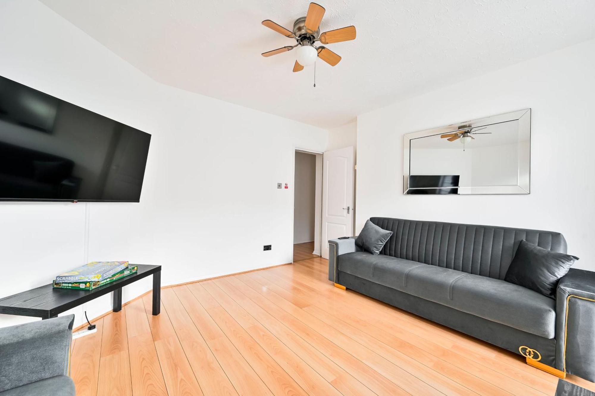 Appartamento Perfect 1-bed E15, Sleeps 5, 1 Min From Tube Station, Near Westfields